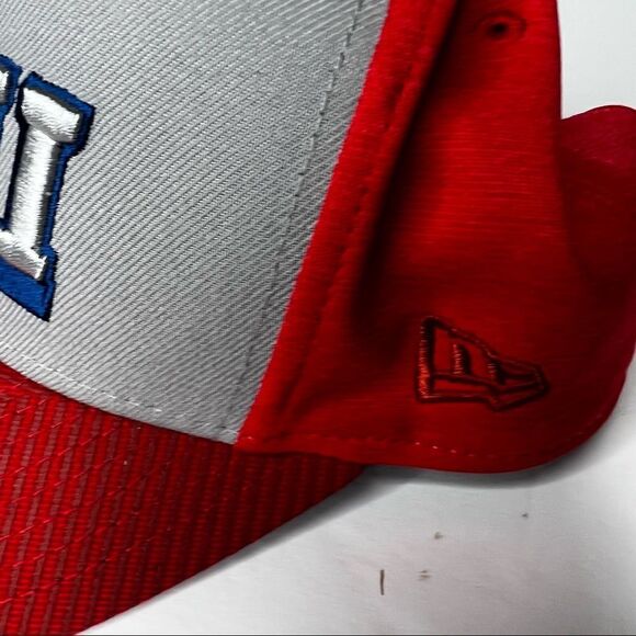 New Era NFL Super Bowl LIII 53 Red & Grey Hat Cap Atlanta Adjustable EUC - Picture 4 of 9